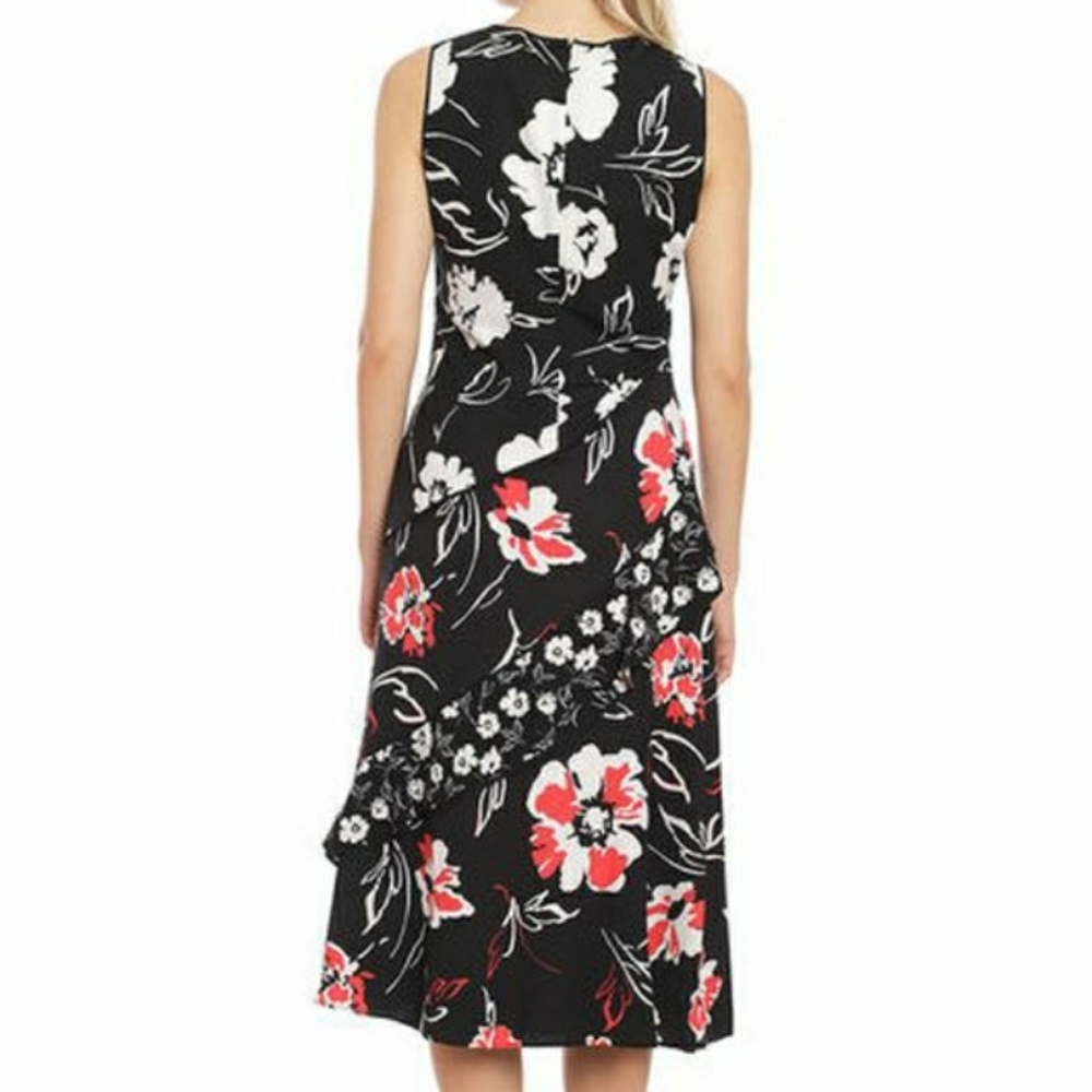 NWT Calvin Klein Floral Panel Sleeveless Dress - Picture 2 of 7